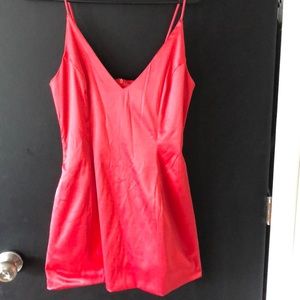 Beautiful red tank top dress